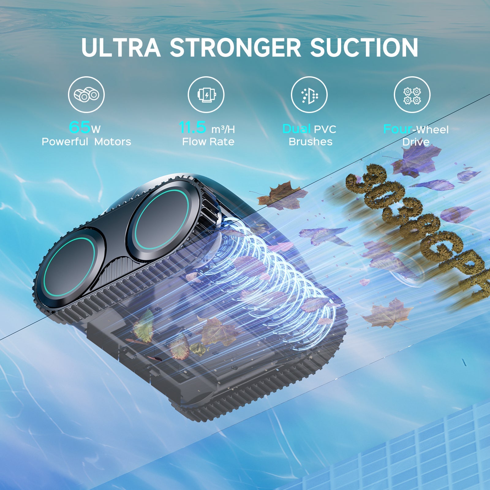 (2026 Upgrade) WYBOT C1 Cordless Robotic Pool Cleaner