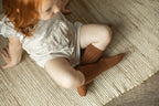 Brown-Knee high socks