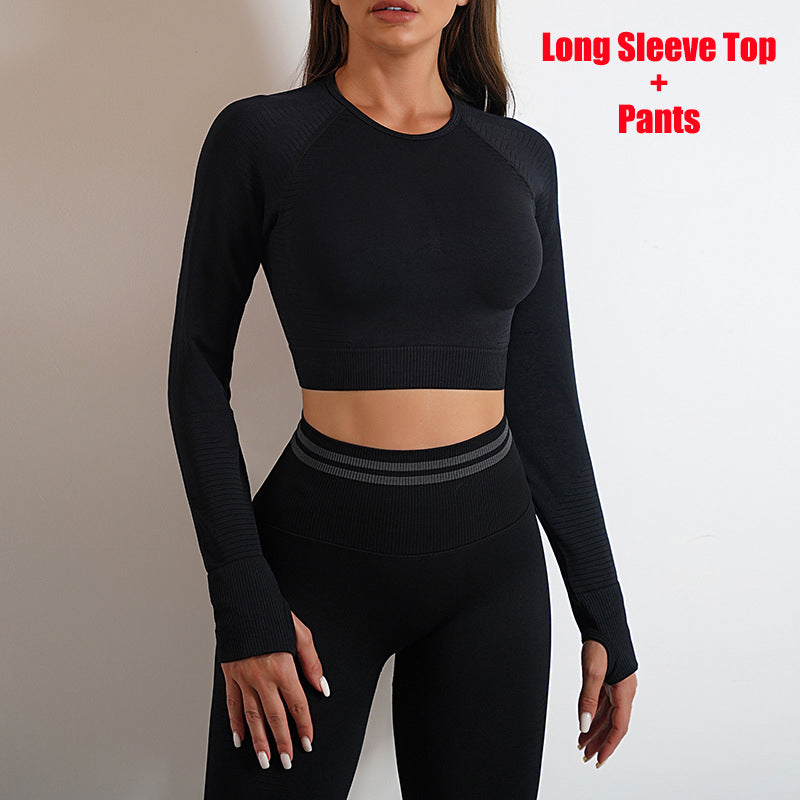 Seamless Yoga Leggings & Tops