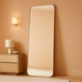 Goldtone 56X21 Complete Length Floor Standing Mirror