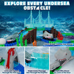 USA Toyz Sharky Seas Tracks Playset - 225 Pieces