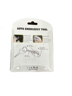 Auto Rescue Tool - Window Punch/Seatbelt Cutter Combo