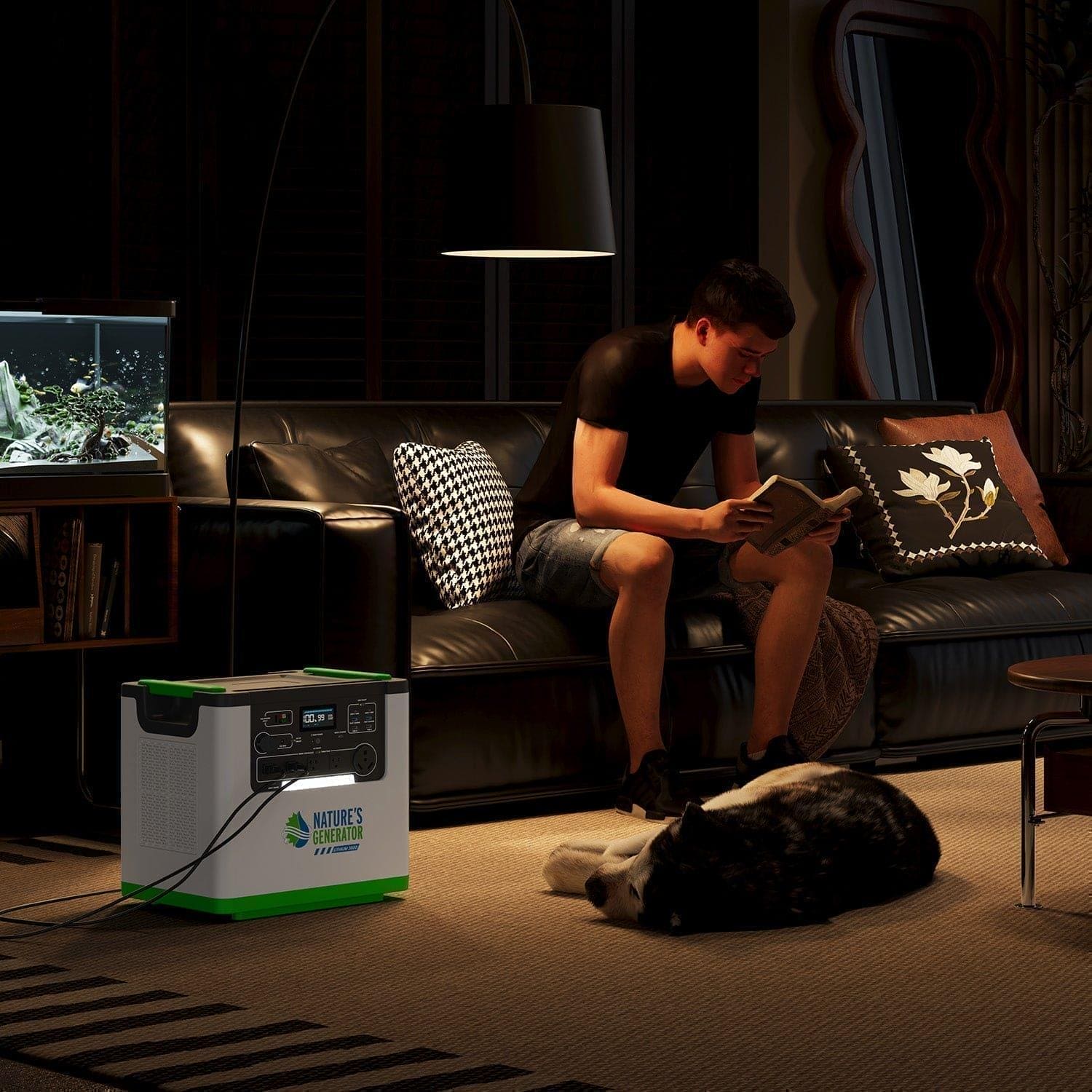 Nature's Generator Lithium 3600 Solar Generator