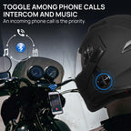 ILM Modular Flip up Full Face Bluetooth Motorcycle Helmet Model 902BT PRO