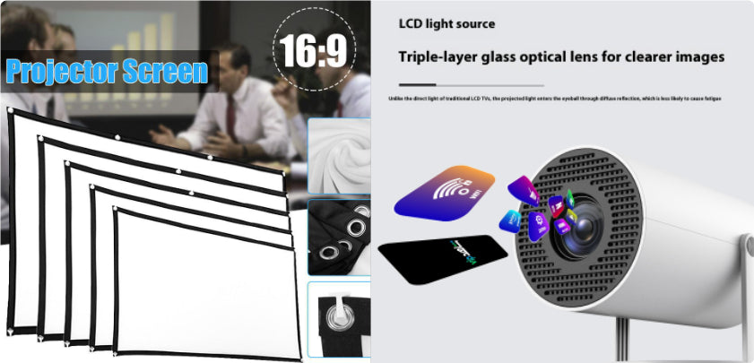 Portable Mini Home Projector