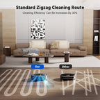 Robot Vacuum Cleaner with Self-Emptying Dustbin and Mopping Function - LDS Laser Technology for Efficient Floor Cleaning