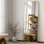 Goldtone 56X21 Complete Length Floor Standing Mirror