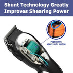 7-in-1 Corded Hair Clippers Grooming Kit