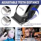 7-in-1 Corded Hair Clippers Grooming Kit