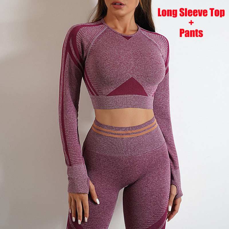Seamless Yoga Leggings & Tops