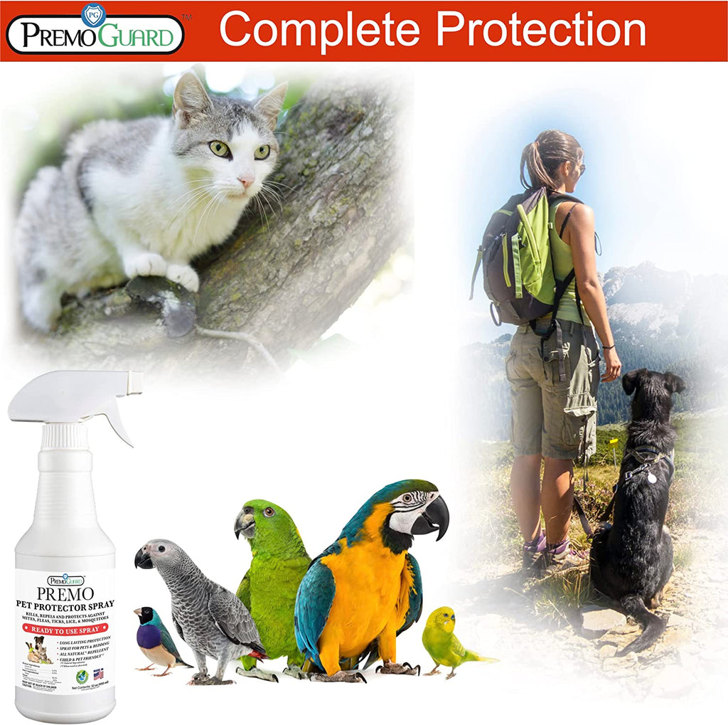 Pet Protector Spray | Plant Based Non-Toxic | Premo Guard