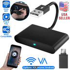 Android Wireless Adapter for In-car Infotainment System 5GHz WiFi Car Auto Navigation Player Fit for FORD HONDA CHEVROLET IOSPhone 6+