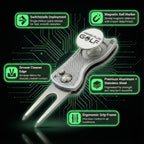 Foldable Metal Divot Tool
