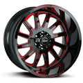 M17 Gloss Black Candy Red Milled