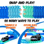 USA Toyz Ocean Race Tracks for Kids- 265pk