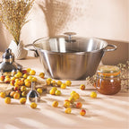 Preserve pan with glass Lid