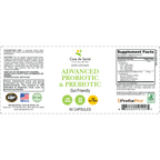 Advanced Probiotic & Prebiotic | Low FODMAP Daily Gut Health & Microbiome Balance