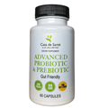 Advanced Probiotic & Prebiotic | Low FODMAP Daily Gut Health & Microbiome Balance