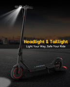 Foldable Electric Scooter 350W 19 mph — APP Smart Control, 4-Speed Modes, 16–40 Mile Range for Adults