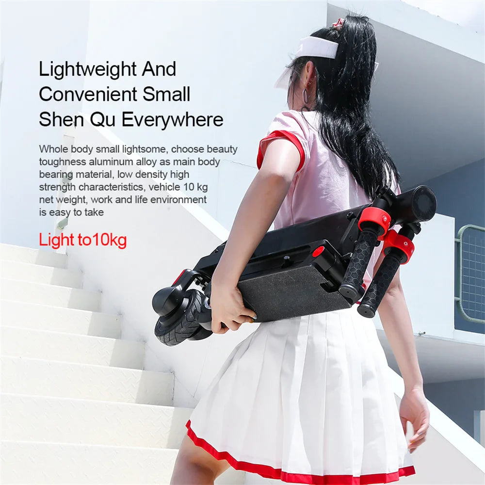 Foldable Electric Scooter for Adults — 350W Motor, 36V 7.5Ah Removable Battery, Smart App Control, 25 km/h (15.5 mph)