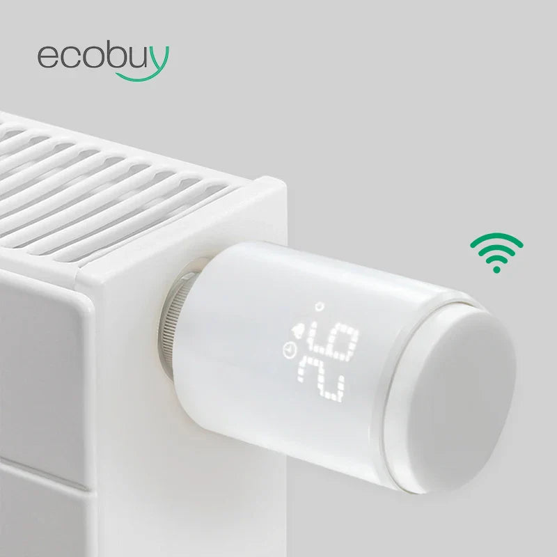 Tuya Smart Home Zigbee 3.0 Thermostatic Valve Radiator Zigbee Thermostat Radiator Zigbee Thermostatic Valve Alexa Google Home