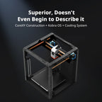 Multi-Color CoreXY 3D Printer Combo - Up to 600 mm/s, 9.84 x 9.84 x 9.84 in (250 x 250 x 250 mm), 320°C Hotend, Ultra-Quiet