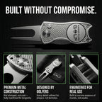 Foldable Metal Divot Tool