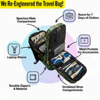 Sole Premise Carry-On Bag For Shoes, Clothes, Laptop And Camera