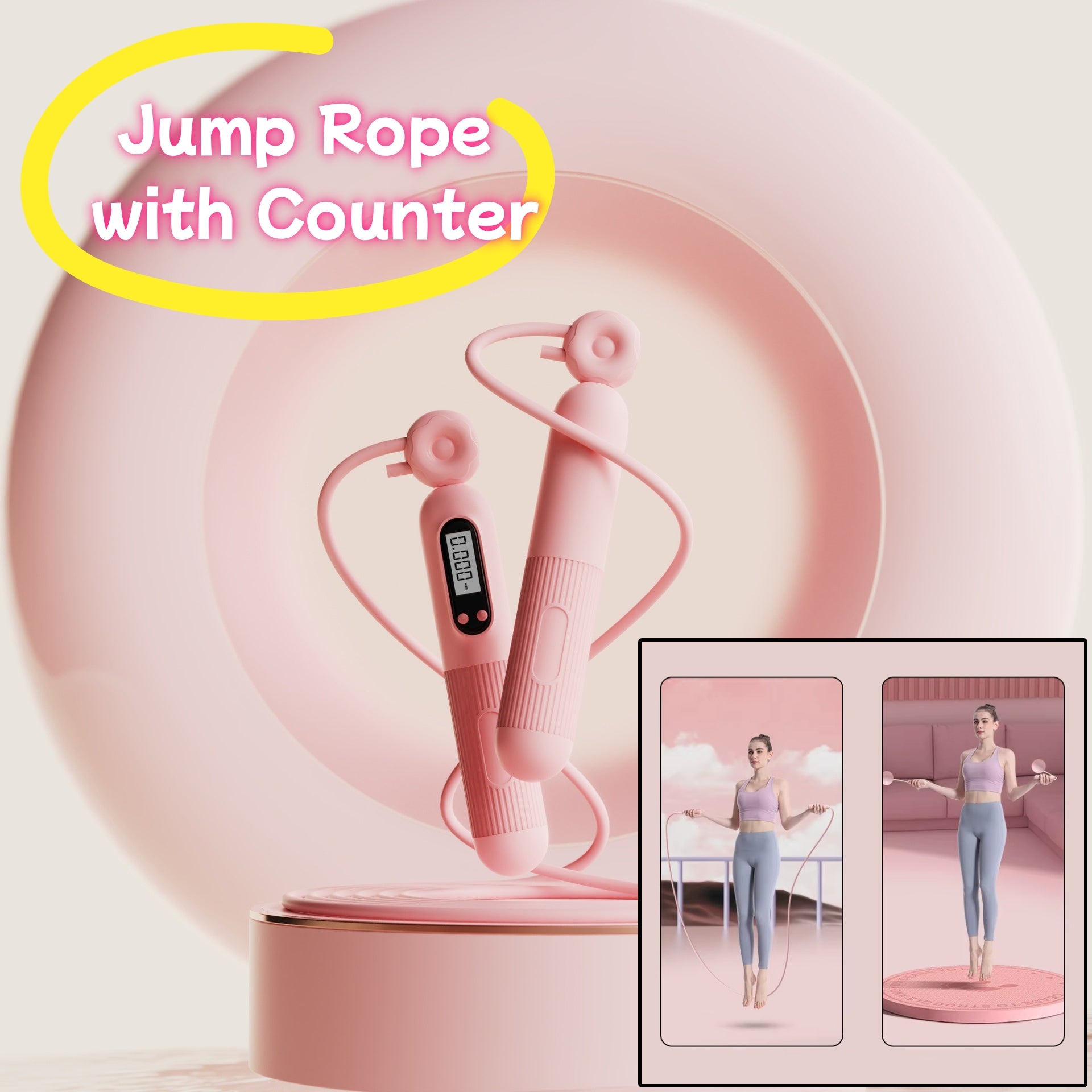 Smart Jump Rope with Counter