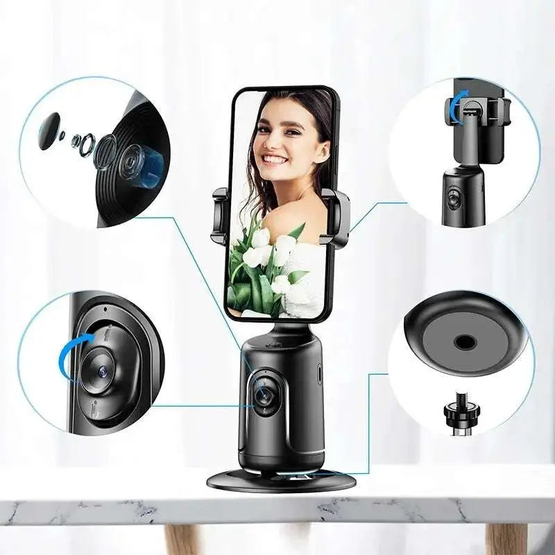AI Smart Face Tracking Gimbal Phone Holder