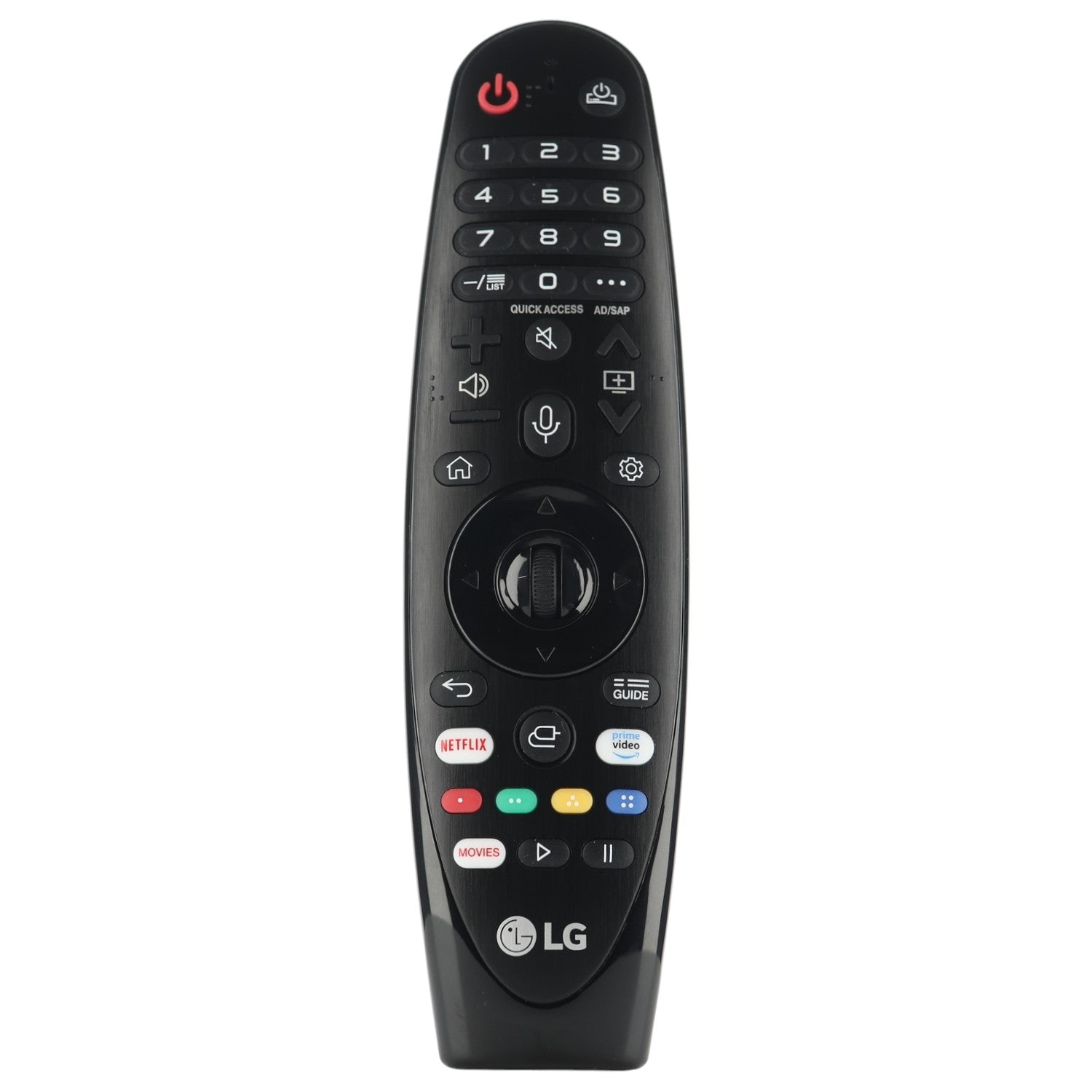 LG AN-MR19BA Magic TV Remote Control Compatible with all LG TVs with Voice and Motion Control - AKB75635301