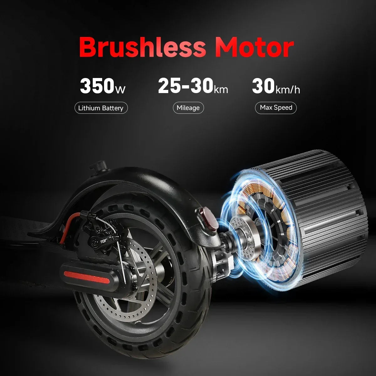 VoltStrider™ Esprit Urban Eight – 8.5" Smart Electric Scooter DE