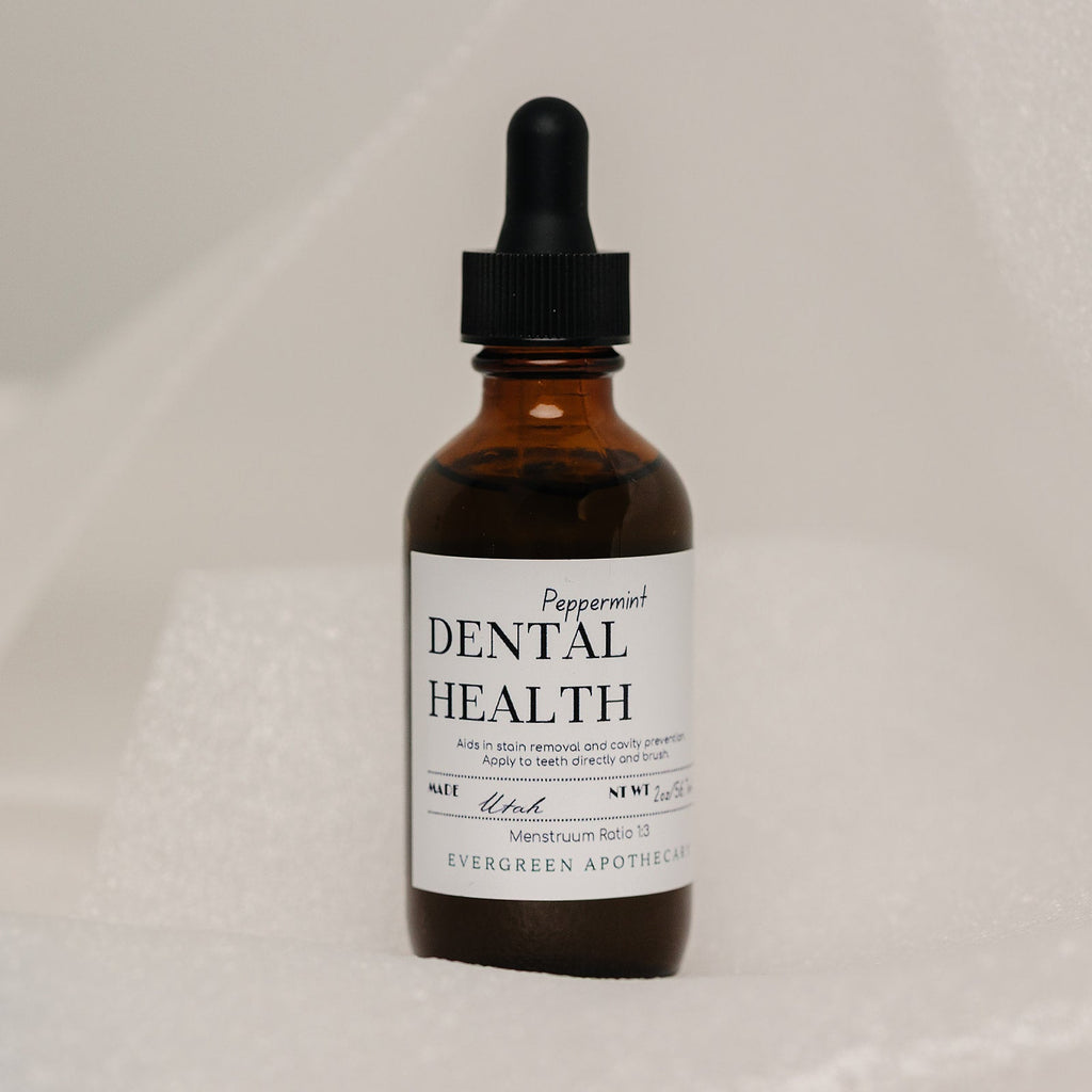 Dental Health - Oil Brushing, Peppermint