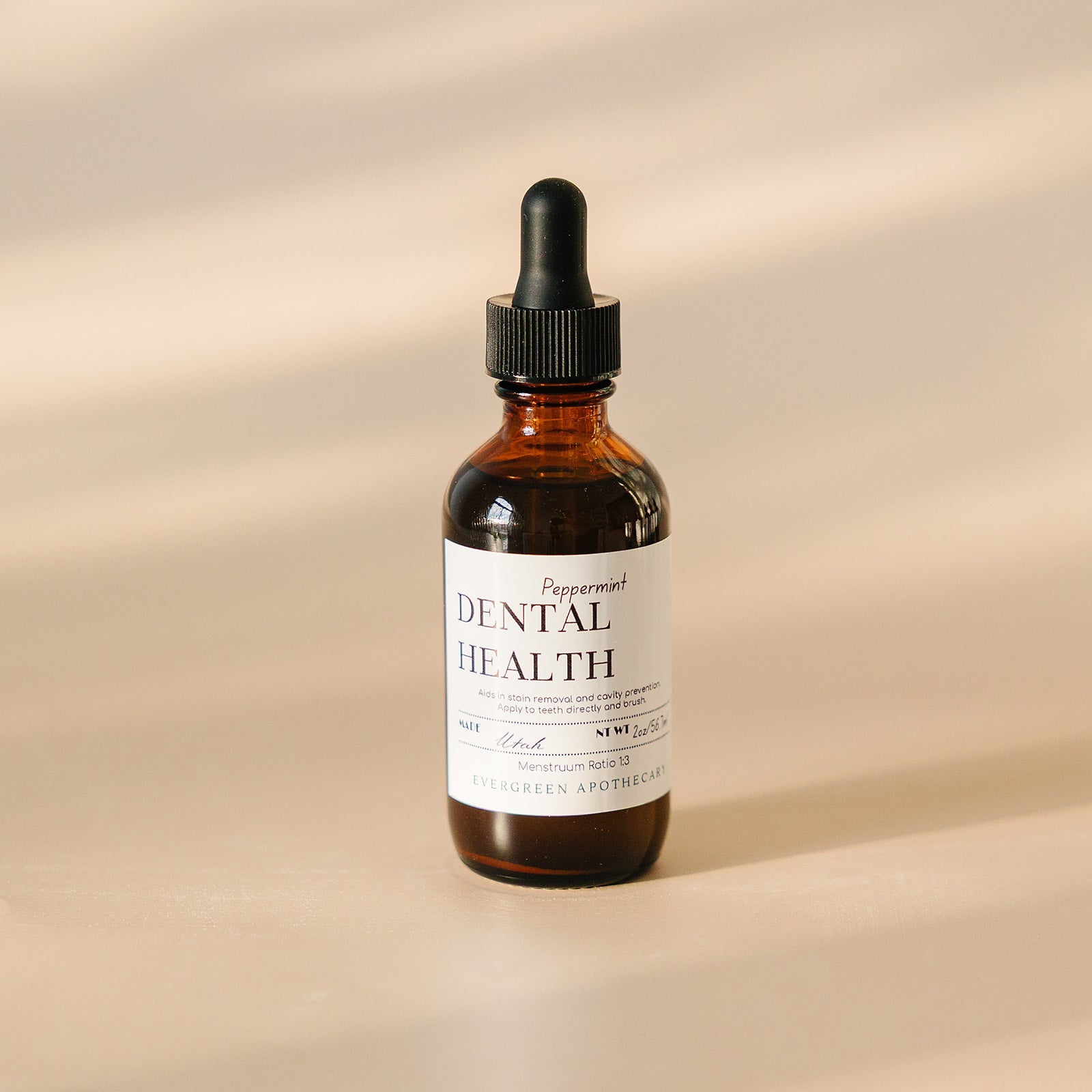 Dental Health - Oil Brushing, Peppermint