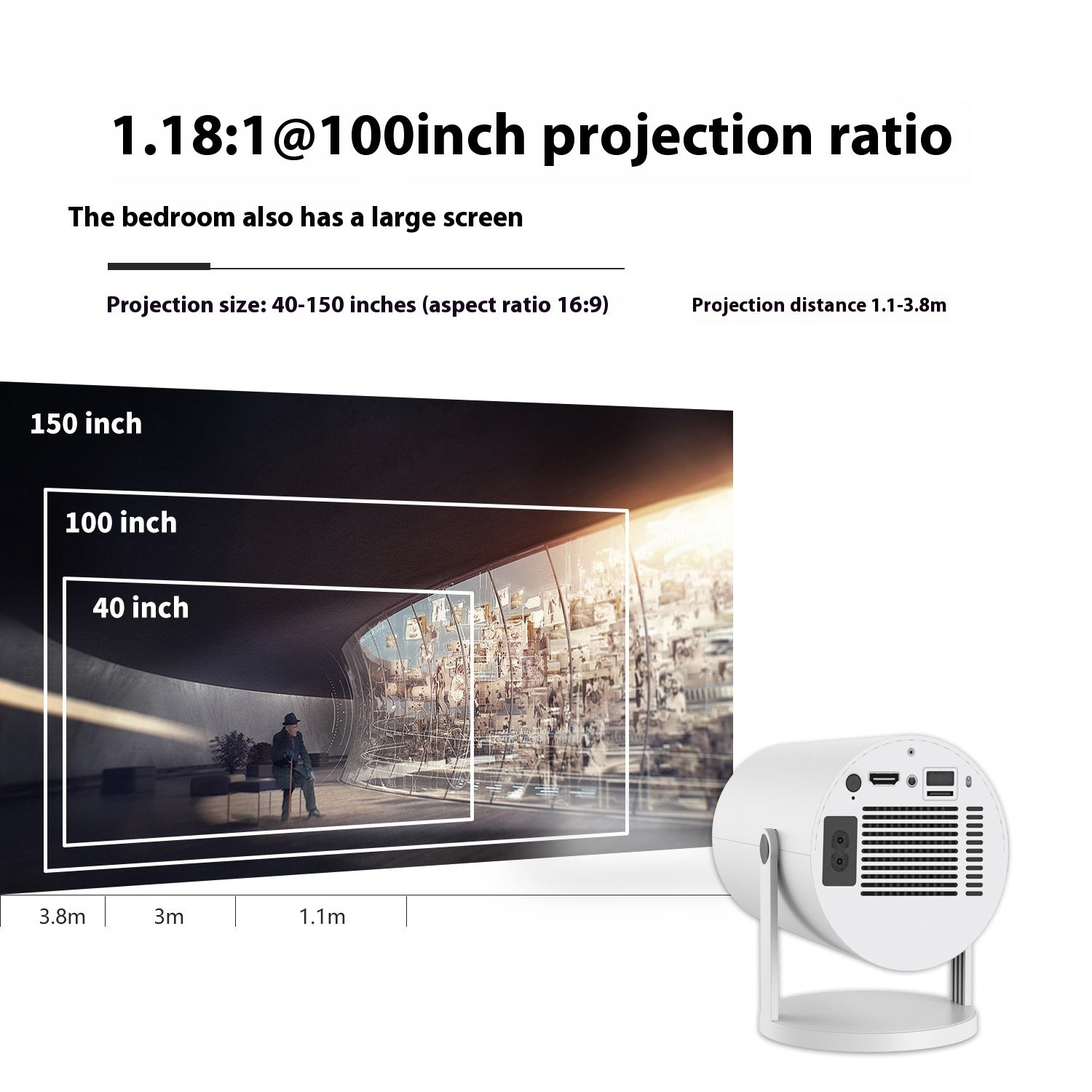 Portable Mini Home Projector