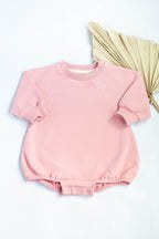 Organic Oversized Sweatshirt baby boy girl romper