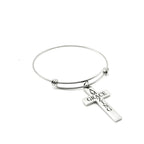 Amazing Grace Cross Bracelet Bangle