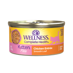 Wellness Complete Health Kitten Chicken Pate Wet Cat Food (3oz)