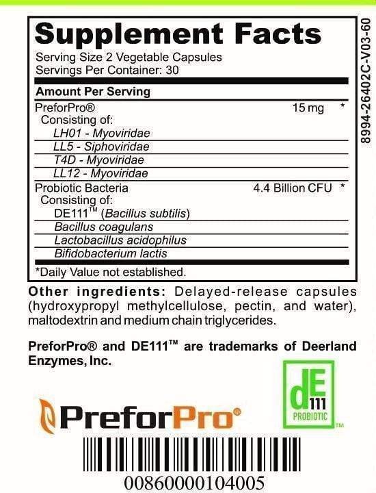 Advanced Probiotic & Prebiotic | Low FODMAP Daily Gut Health & Microbiome Balance