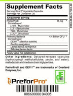 Advanced Probiotic & Prebiotic | Low FODMAP Daily Gut Health & Microbiome Balance
