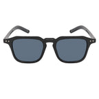 MISSONI - Keyhole Bridge Square Horn Rimmed Black Sunglasses Smoke Lens