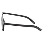 MISSONI - Keyhole Bridge Square Horn Rimmed Black Sunglasses Smoke Lens