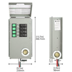 High Capacity Lithium 1800 Solar Generator and Transfer Switch