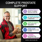 BIOACTIVE LABS Prostate Supplement – Saw Palmetto & Pumpkin, 180 Tabs