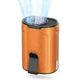 Portable Waist Fan Rechargeable 25H Battery 4 Speed 6600RPM Orange