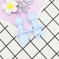Baby Bear Pattern Complementary Food Training Lovely Silicone Spoon Fork Sets