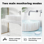 Smart Water Leak Sensor | Flood Detector with Remote Monitoring