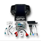 2019-2021 RAM 1500 UBQ Uconnect 5 Upgrade kit with 12-inch Touchscreen including Wireless Apple CarPlay / Android Auto