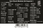 Wera Tool-Check Modular Set Imperial 1 50 Pieces SAE 05049025001