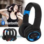 Wireless Headphones Bluetooth Headset Noise Cancelling Over Ear With Microphone